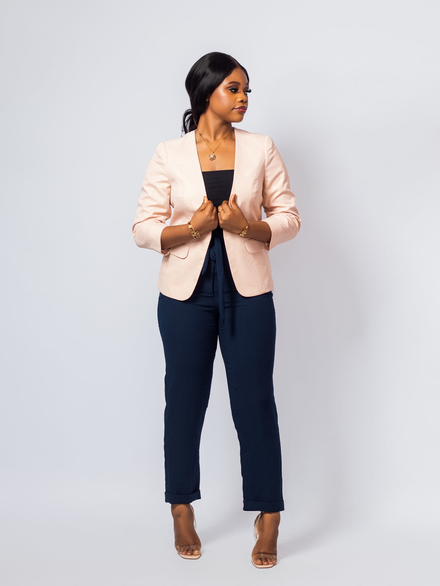 Blush Blazer