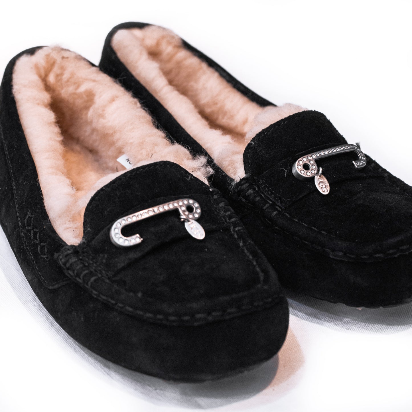 UGG Florencia Black Slippers