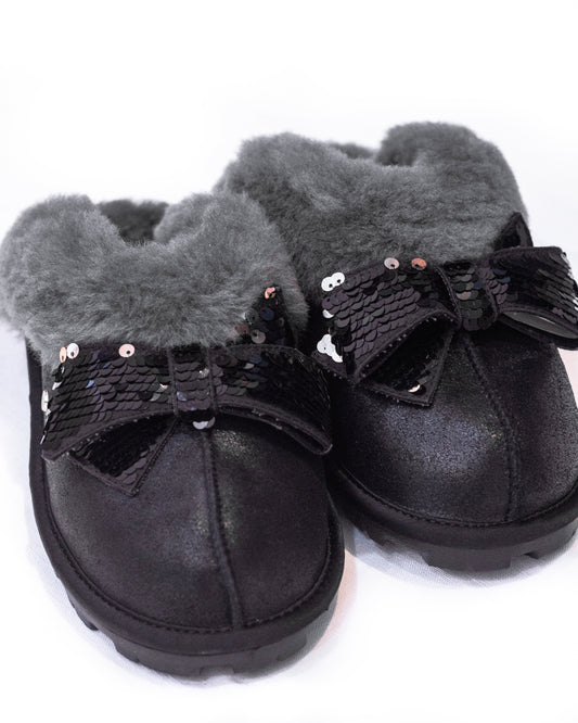 UGG Coquette Sequin Bow Slippers