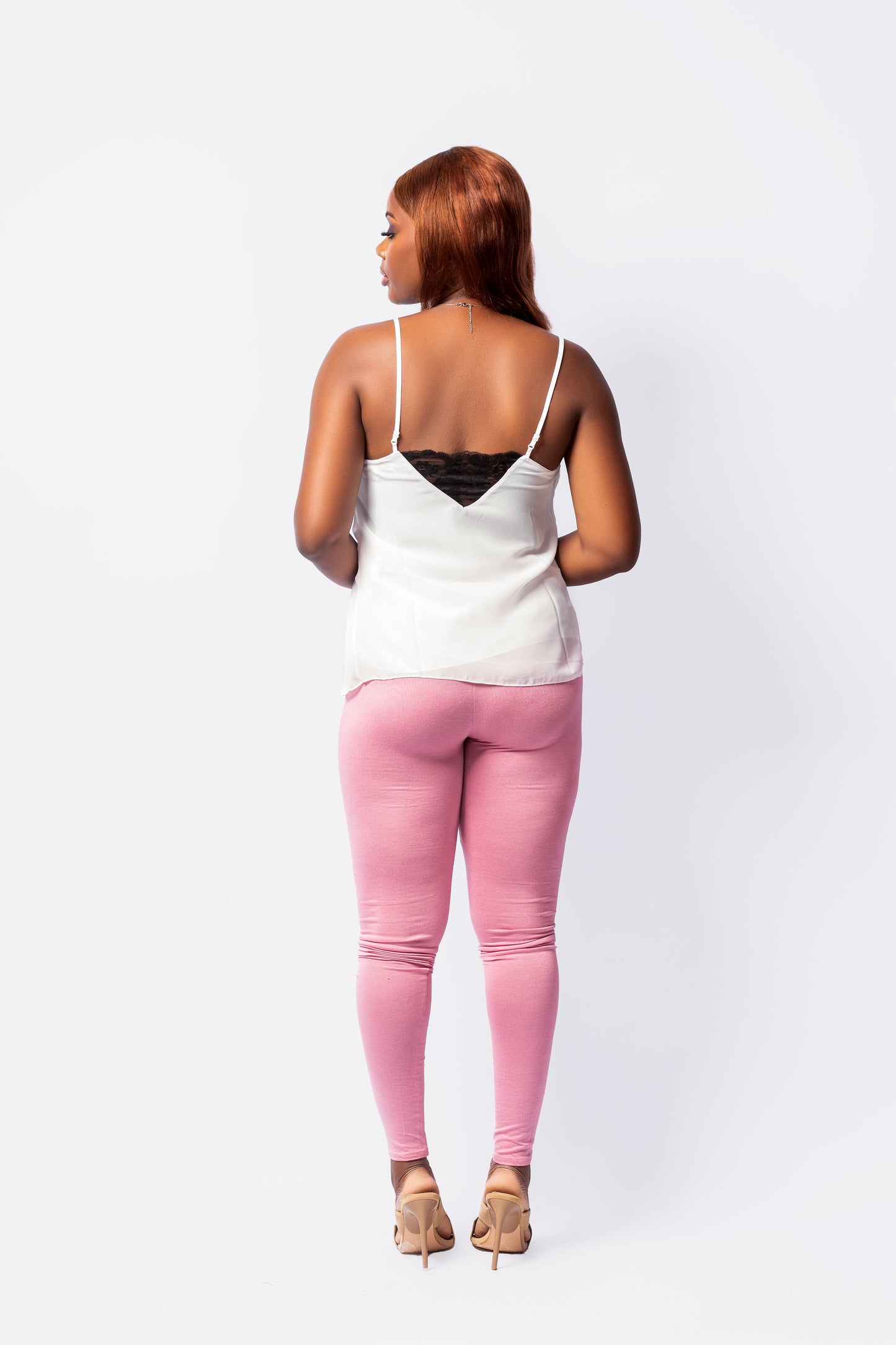 Dusty Rose Basic Leggings