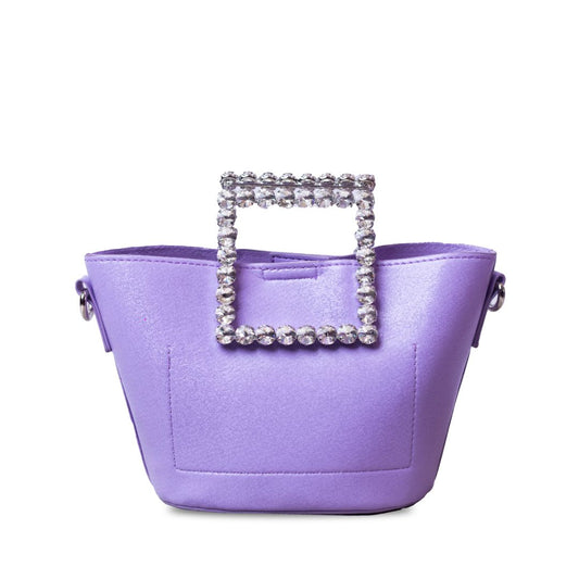 Lilac PU Handbag