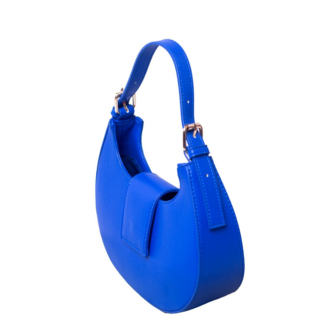 Cobalt Grain PU Bag