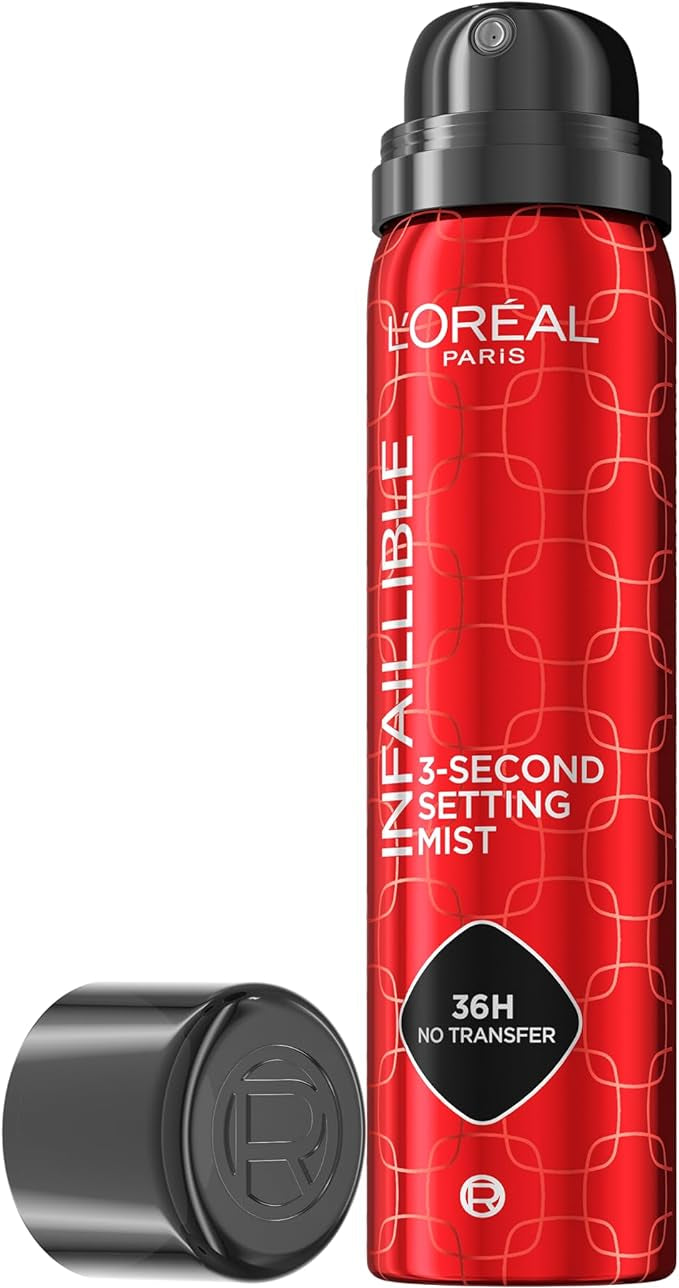 L'Oréal Paris Setting Spray, Infallible 3-Second Setting Spray