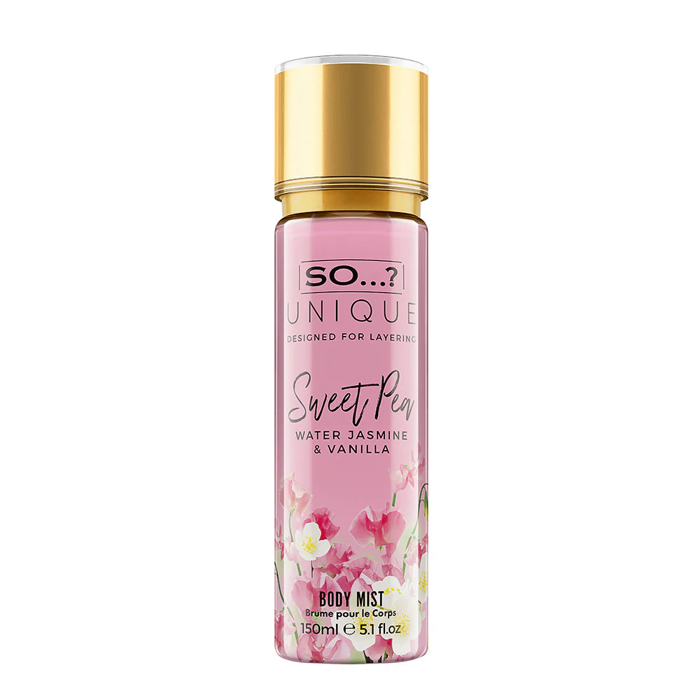 So Unique Sweet Pea Body Mist