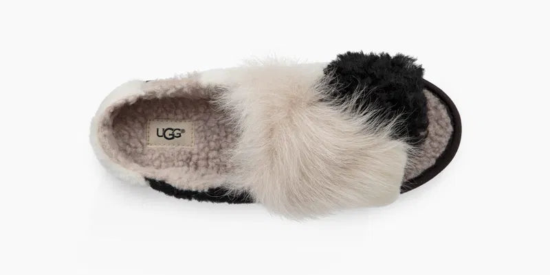 UGG Patchwork Fluff Slides