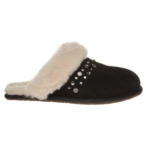 UGG Scuffette Black Slippers